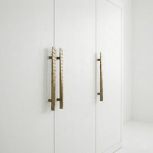 Curator Curved Brass Door Handle – Brass handles — view 1