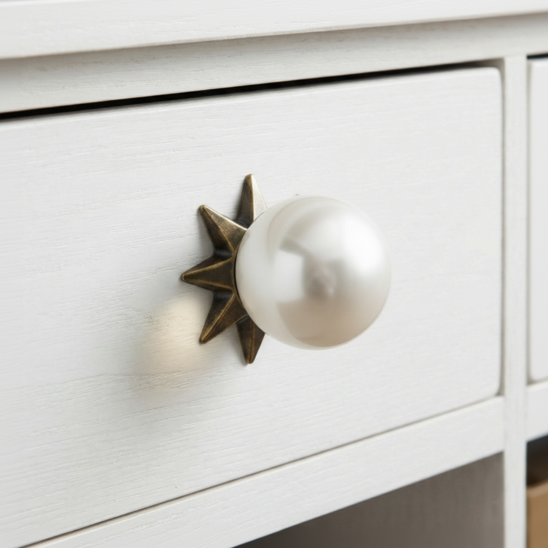 Celestia Star Crown Dome Knob – Ceramic Knob