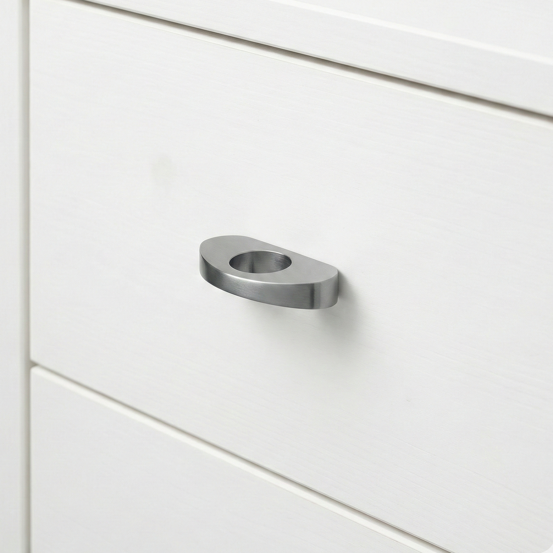 Stretto Compact Bar Handle – Zinc drawer handle