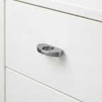 Stretto Compact Bar Handle – Zinc drawer handle