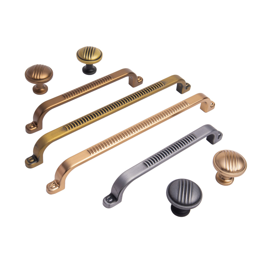 Echo-Bar Drawer Handle – zinc drawer handle, view 13