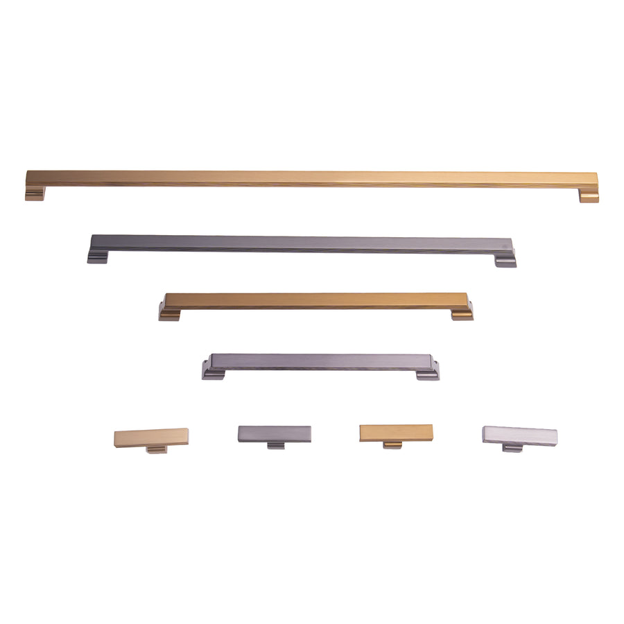 Grip-Bar Wardrobe Handle – zinc wardrobe handle, view 8