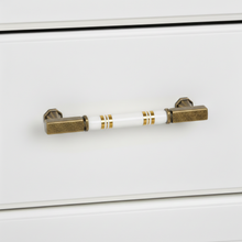 Orbis Globe Bar Handle – Ceramic drawer handle — view 1
