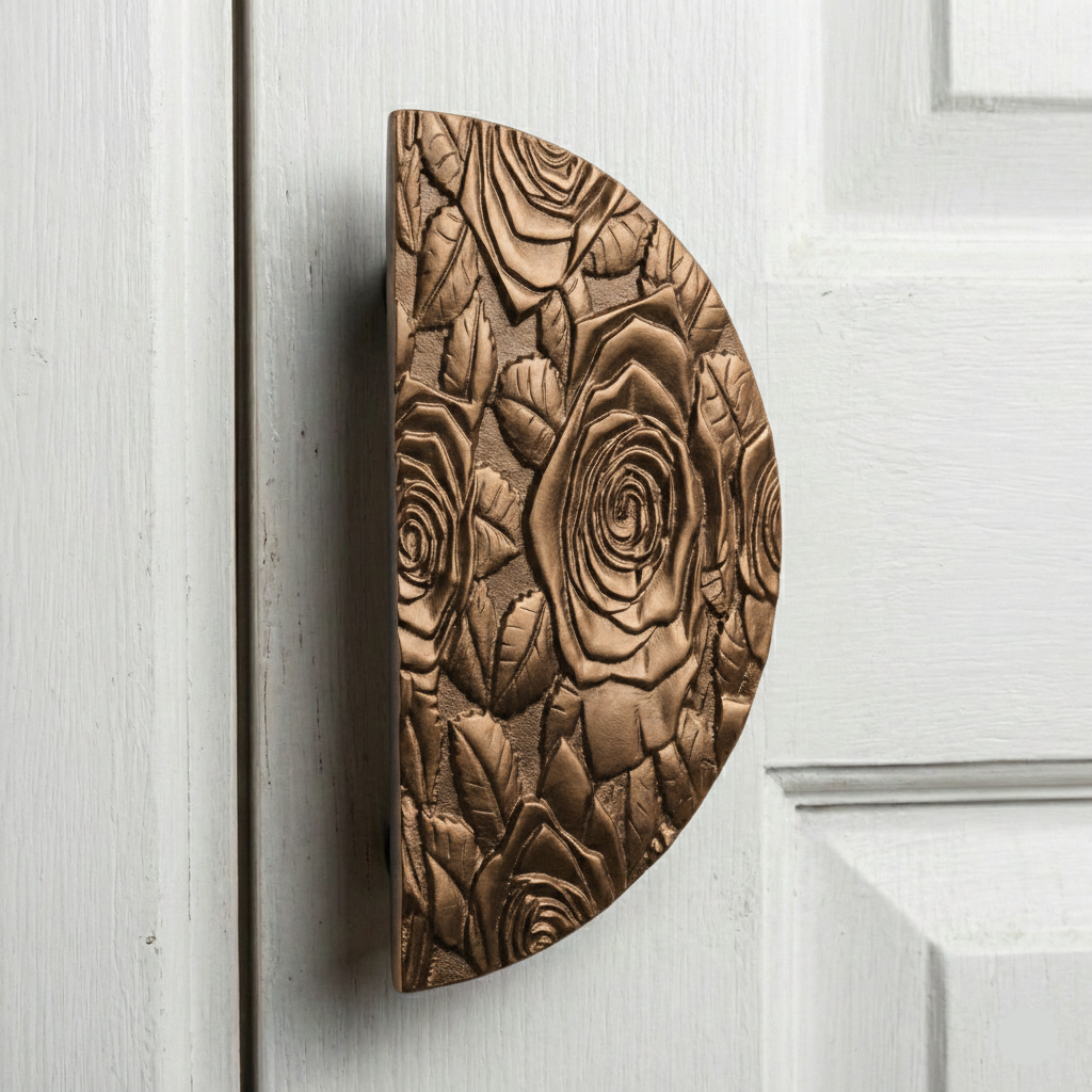 Grand Solid Brass Door Handle – Brass Long handles