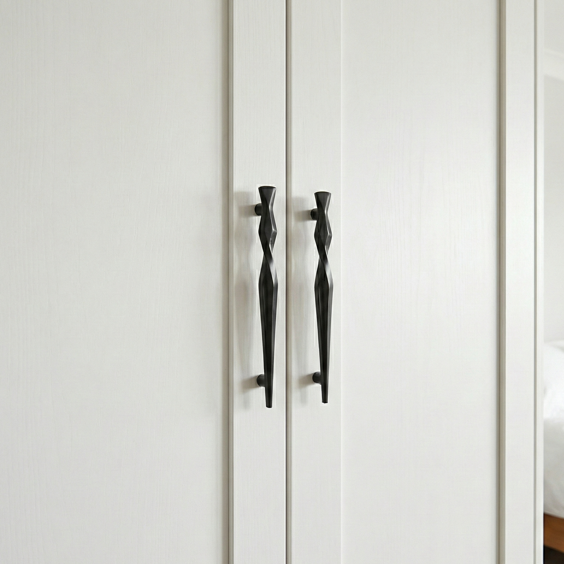 Eiffel Linear Brass Door Handle – Brass handles