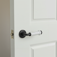Nocturne Cracked Mortise Set – Ceramic Mortise Handles — view 1