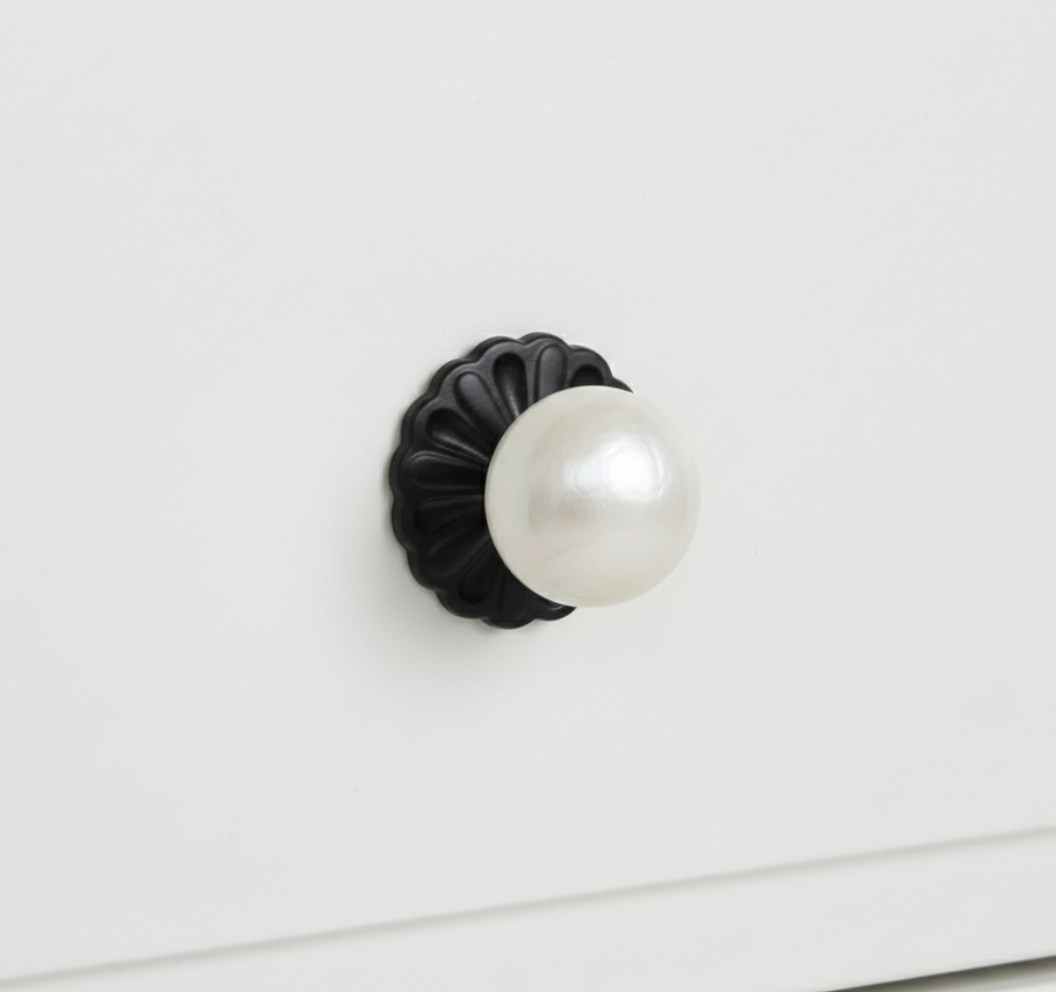Lotus Crackle Globe Knob – Ceramic Knob