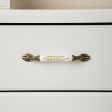 Verona Dome Compact Handle – Ceramic drawer handle — view 1