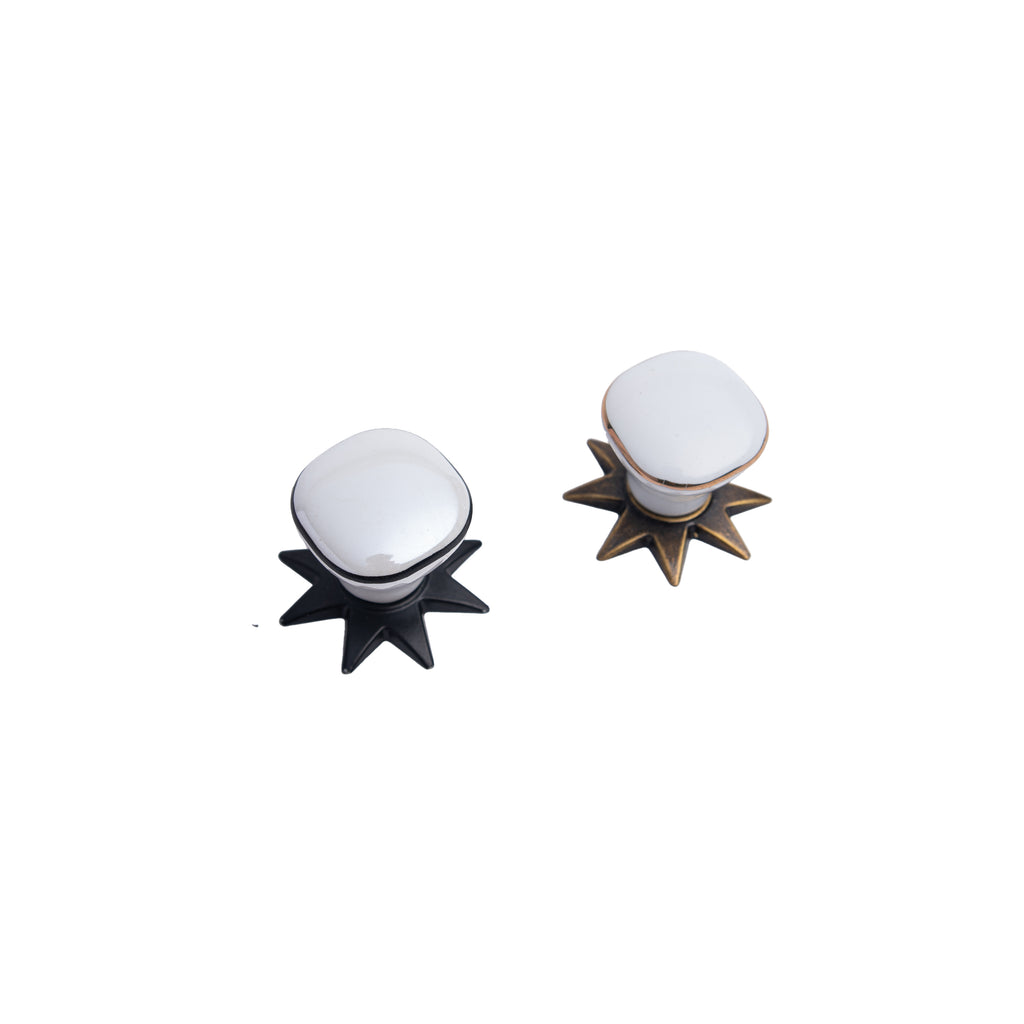 Stellara Star-Base Globe Knob – Ceramic Knob