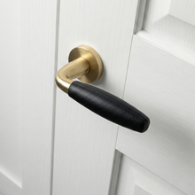 Couture Leather Mortise Set – Mortise Handles — view 3