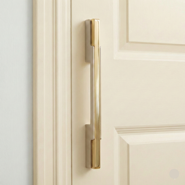 Pinnacle Arc Door Handle – Aluminium Long handles — alternate view