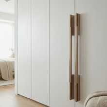 Smoky Dual-Tone Wardrobe Handle – Aluminium wardrobe handles — view 2