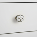Siena Slim Oval Handle – Ceramic drawer handle