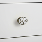 Siena Slim Oval Handle – Ceramic drawer handle