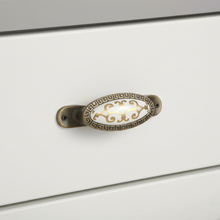 Arcana Arc Cup Pull – Ceramic drawer handle — view 2