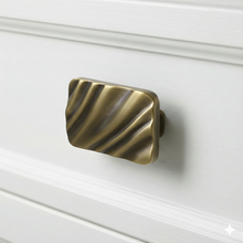 Slim Rectangular Knob – Zinc Knob — view 2