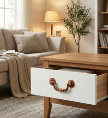 Ephesus Bar Handle – Zinc drawer handle — view 3