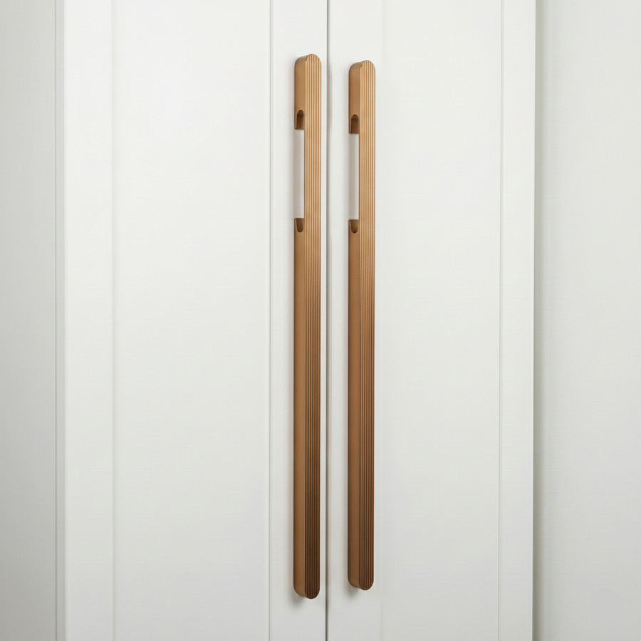 Satin Slim Wardrobe Handle – Aluminium wardrobe handles — view 4