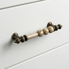 Venezia Bead Bar Handle – Ceramic drawer handle — view 1
