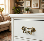 Crete Oval Bar Handle – Zinc drawer handle