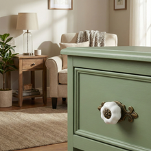 Bevel Elongated Knob – Ceramic Knob — view 4