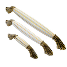 Barolo Fluted Bar Handle – Ceramic drawer handle — view 3