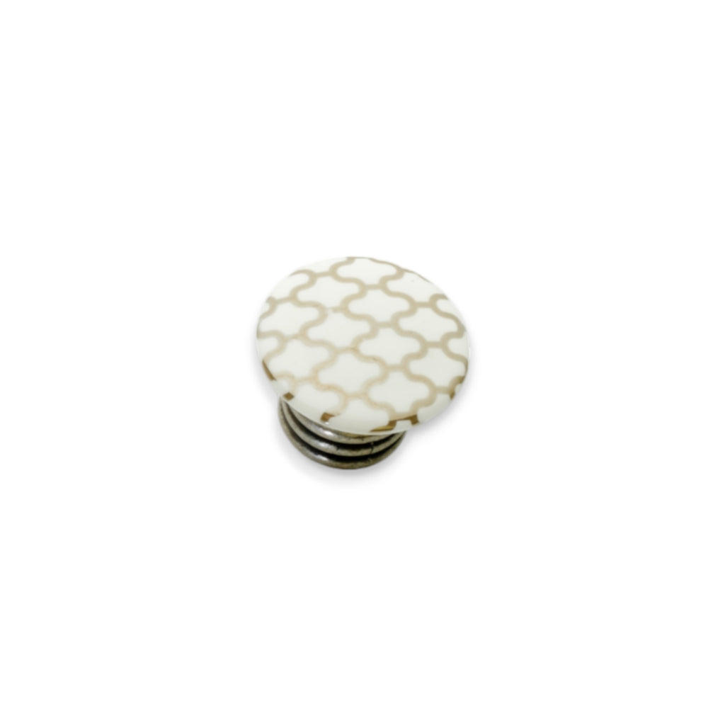 Luna Disc Dome Knob – Ceramic Knob