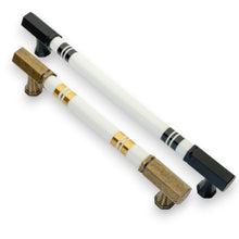 Orbis Globe Bar Handle – Ceramic drawer handle — view 4