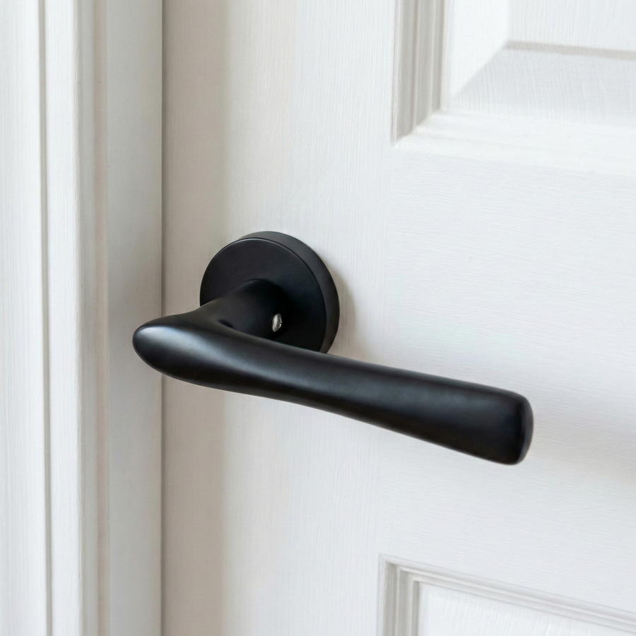Tricolour Lever Mortise Set – Mortise Handles — view 3