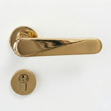 Luxor Duo-Finish Mortise Set – Mortise Handles — view 2