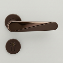 Luxor Duo-Finish Mortise Set – Mortise Handles — view 1