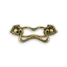 Crete Oval Bar Handle – Zinc drawer handle — view 2
