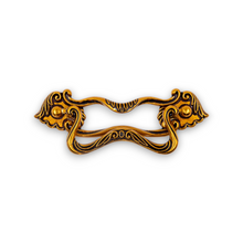Crete Oval Bar Handle – Zinc drawer handle — view 4