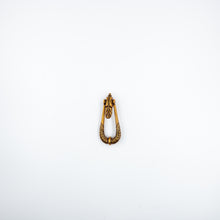 Minoan Ornate Drop Pull – Zinc drop handle — view 4