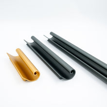 Scroll Groove Long Handle – Aluminium Long handles — view 1
