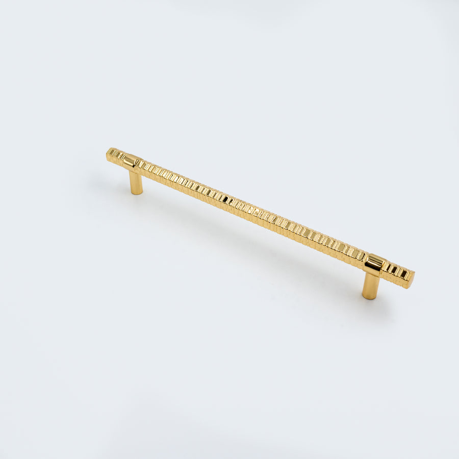 Sphera Ball-End Bar Handle in Gold – zinc wardrobe handle