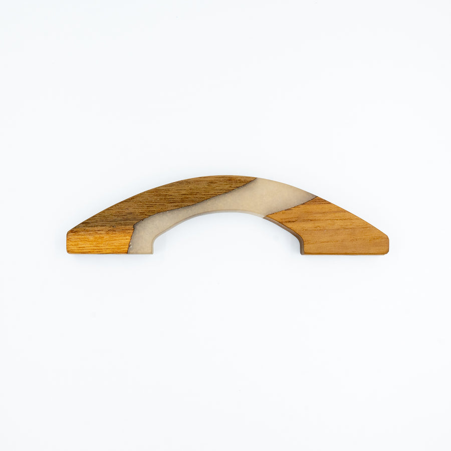 Resin Inlay Linear Handle – wood resin long handle, view 9