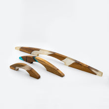 Resin Inlay Linear Handle – Wood Resin Long handles — view 4