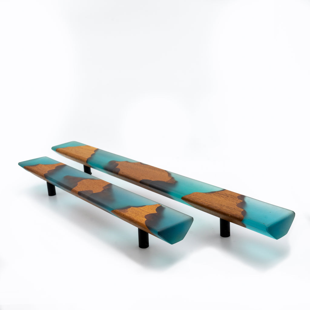 Aqua Wood Resin Door Handle – Wood Resin Long handles