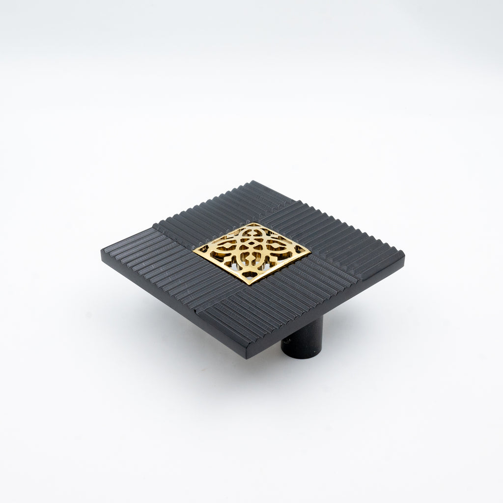 Square Solid Brass Push Plate – Brass Knob