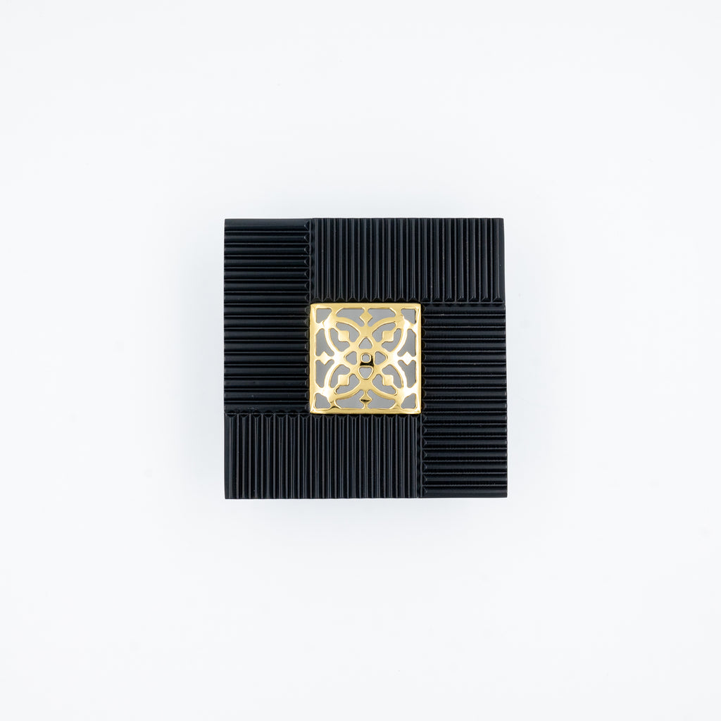 Square Solid Brass Push Plate – Brass Knob