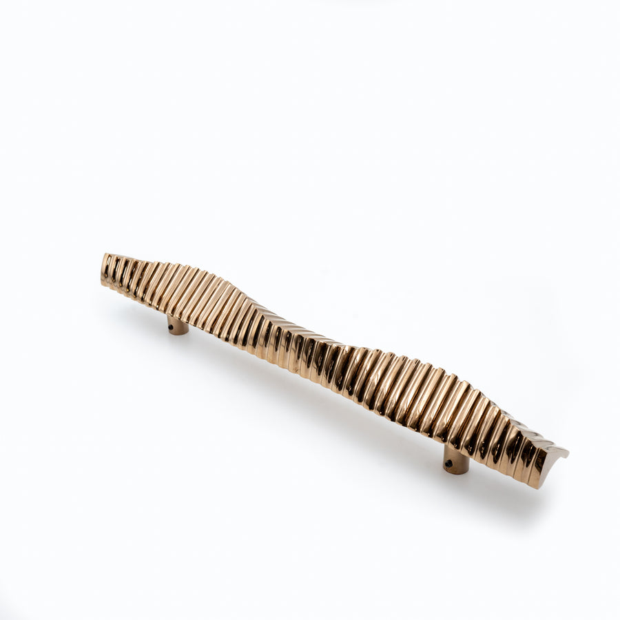 Pinnacle Grand Brass Door Handle – Brass handles — view 2