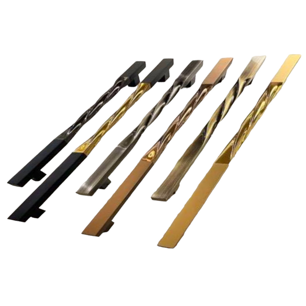 Twig Sculptural Brass Door Handle – Brass handles