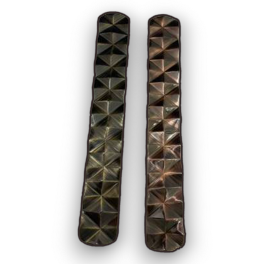 Natural Solid Brass Door Handle V – Brass handles — view 4