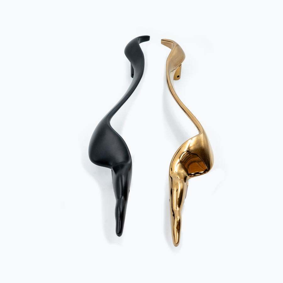 Signature Slim Brass Door Handle – Brass handles — view 6