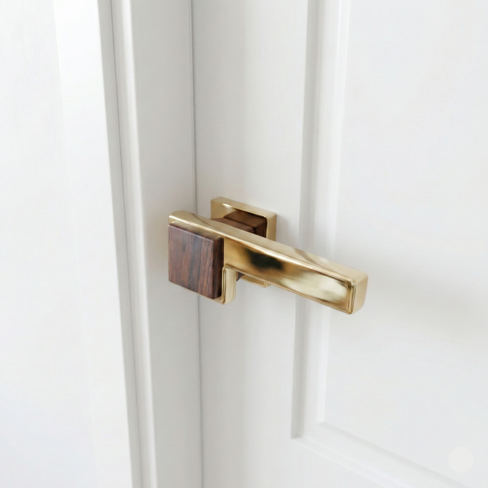 Black Gold Lever Mortise Set – Mortise Handles