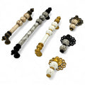 Venezia Bead Bar Handle – Ceramic drawer handle