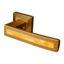 Antiqua Brass Full-Lock Mortise Set – Brass Mortise Handles — view 3
