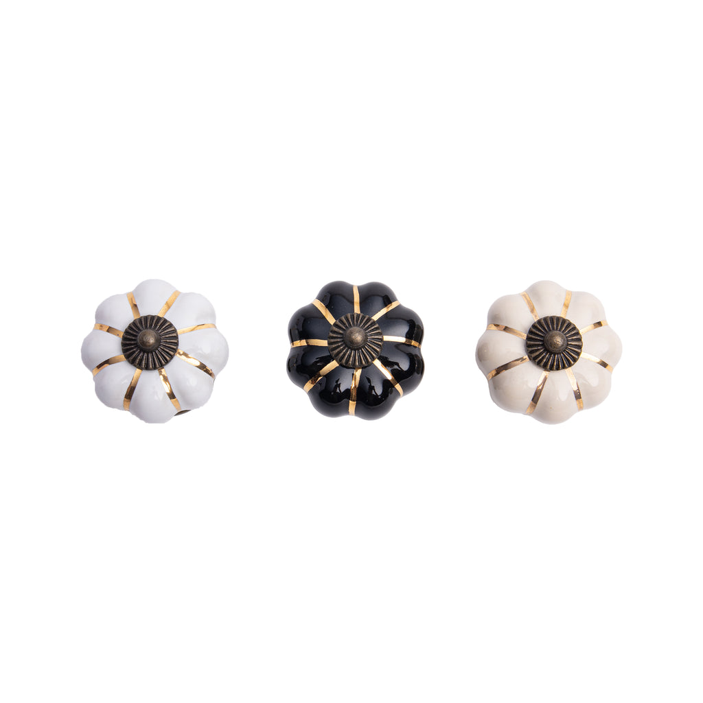 Classic Oval Duo Knob – Ceramic Knob