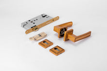 Antiqua Brass Full-Lock Mortise Set – Brass Mortise Handles — view 5